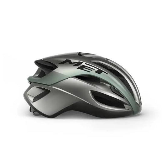 Casco MET rivale MIPS frosty verde