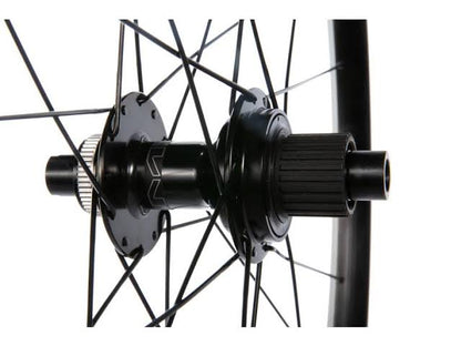 Juego de rines   Shimano WH-MT601  15mm x 110mm / 12mm x 142mm 12v MS