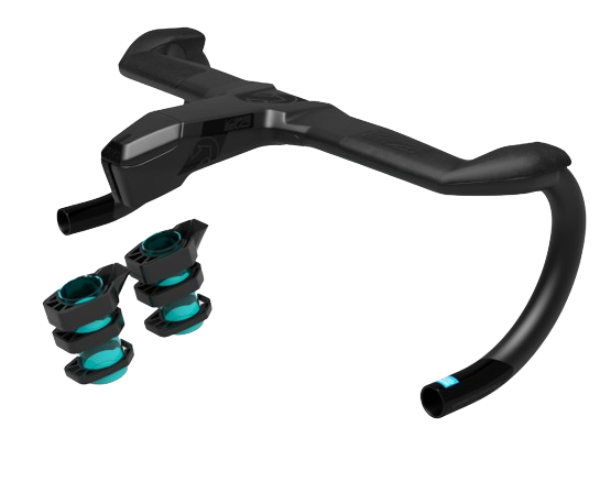 Manubrio PRO VIBE EVO integrado de carbono con espaciadores road