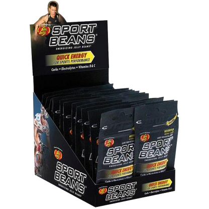 Sport beans sabores surtidos, caja con 24 pz de 28gr