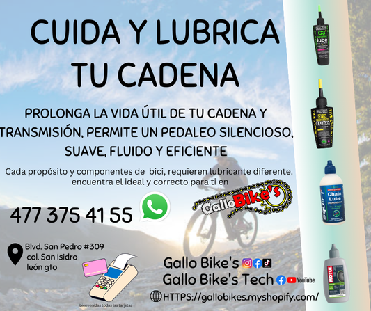 Refacciones, accesorios, ropa, energéticos, taller con servicios especializados, bicis, todo eso y más lo encuentras, con amplia variedad en tu tienda de confianza... Gallo Bikes's