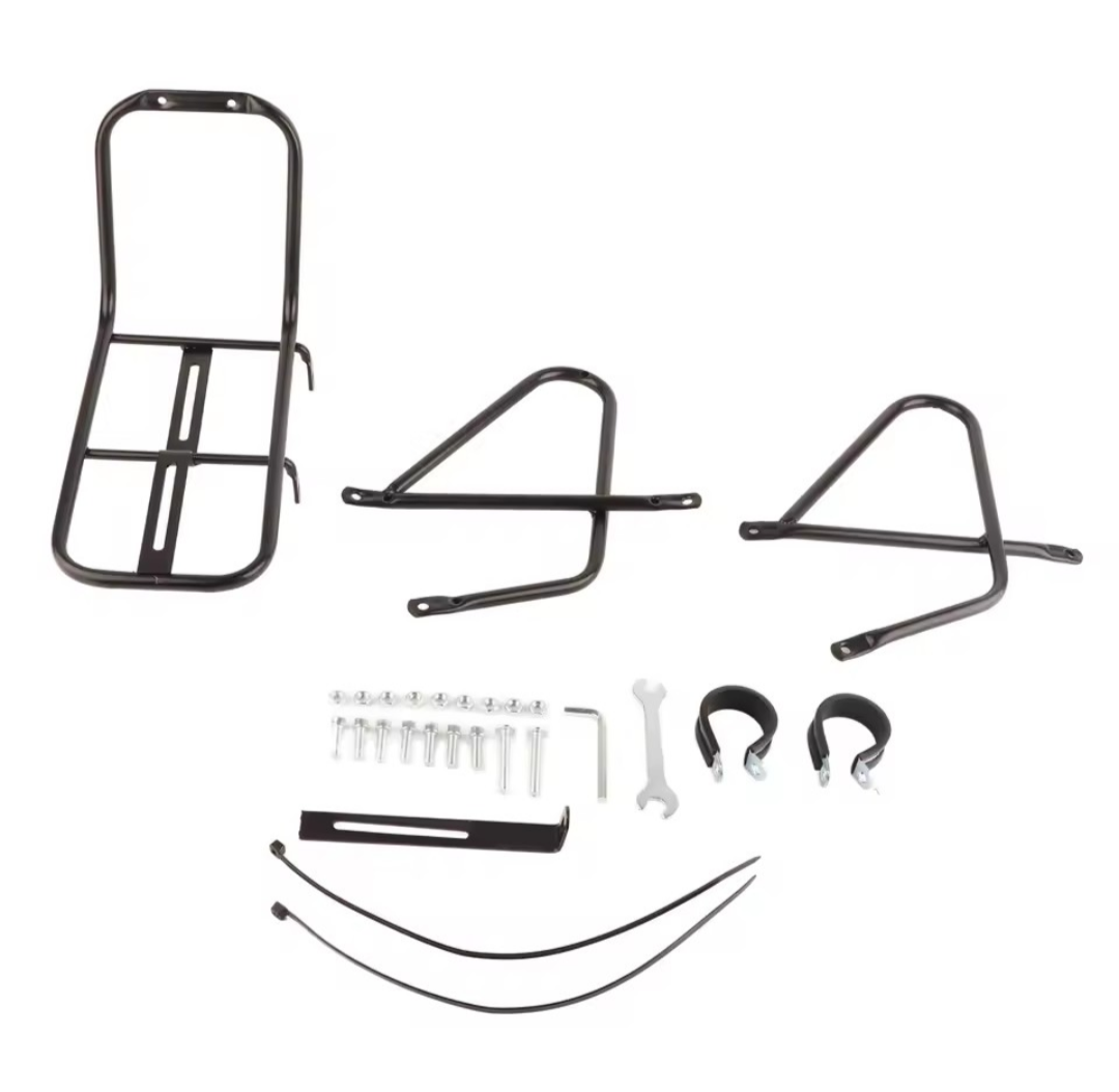 Parrilla porta bulto delantera de aluminio