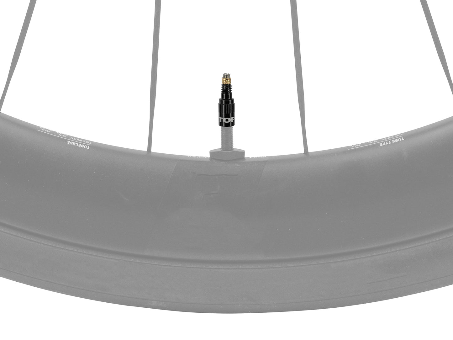 Adaptador de válvula TOPEAK turboflow