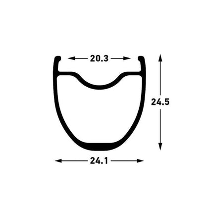 Aro stans ruta/gravel GRAIL S1 r700 de 28h