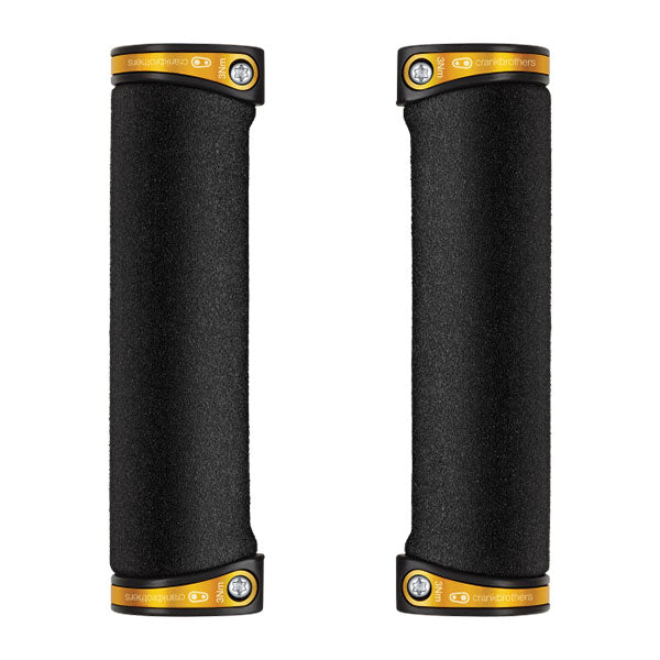 Puños crankbrothers abrazadera dorada