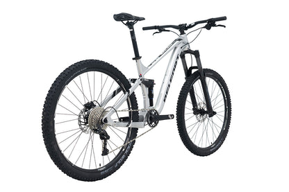 Bicicleta BELFORT BALAM 35 silver r29 doble suspensión