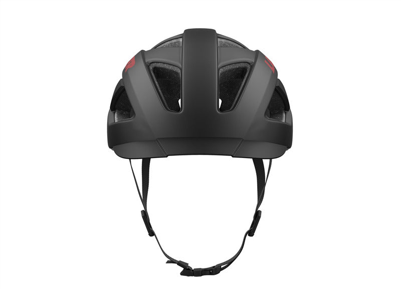 Casco LAZER camelon negro / rojo