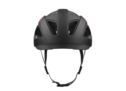 Casco LAZER camelon negro / rojo