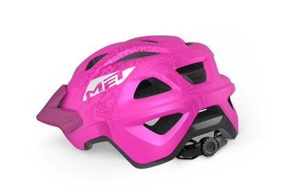 Casco MET Eldar juvenil/infantil rosa