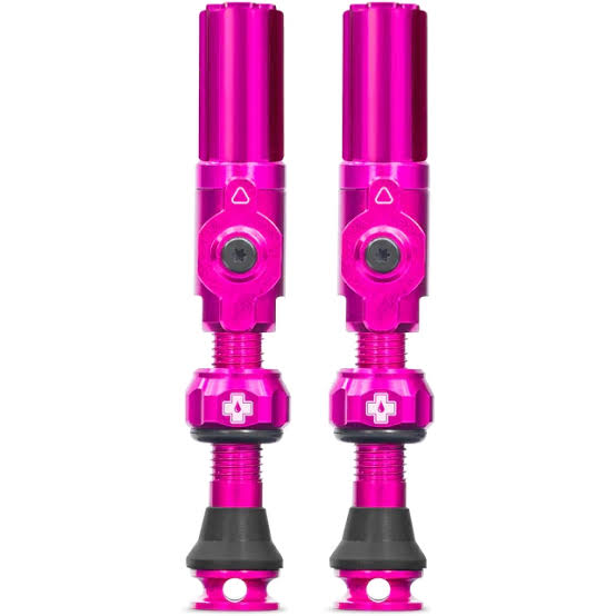 Válvulas tubeless Muc off Big bore hybrid rosa VF/VA