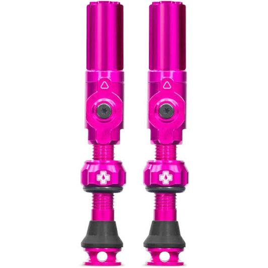 Válvulas tubeless Muc off Big bore hybrid rosa VF/VA