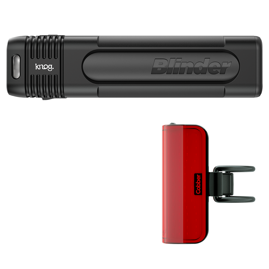 Kit de luces delantera y trasera BLINDER 900 y blinder square