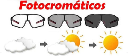 Lentes rockbros fotocromáticos infantil / juvenil
