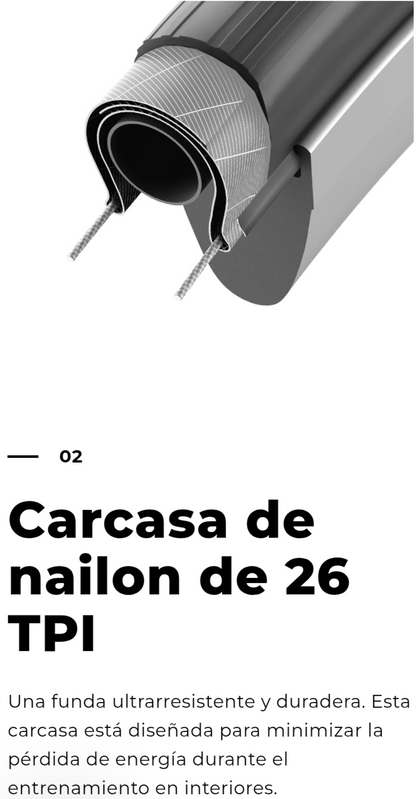 Llanta VITTORIA ZAFFIRO PRO para entrenador en casa 29 x 1.35