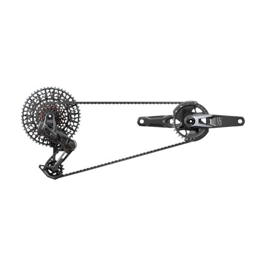 Grupo de cambios y Transmisión 1x12 SRAM X0 Eagle  AXS 32t  10-52t