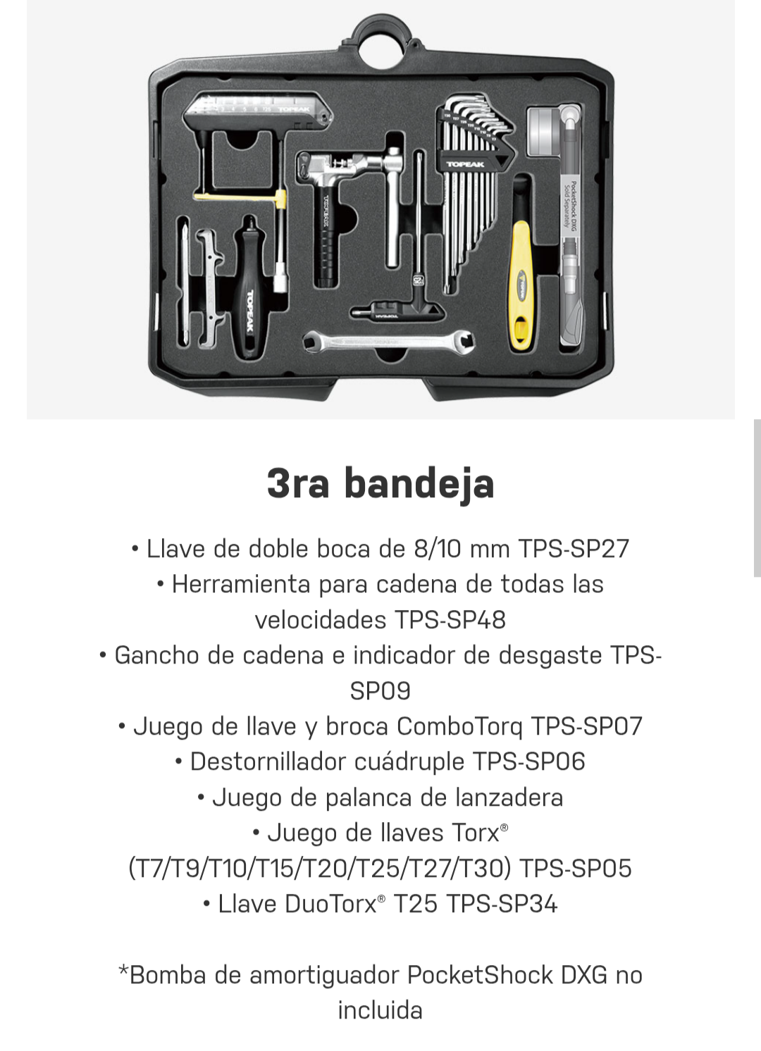 TOPEAK prepstation  caja con 52 herramientas portátil de 80 funciones