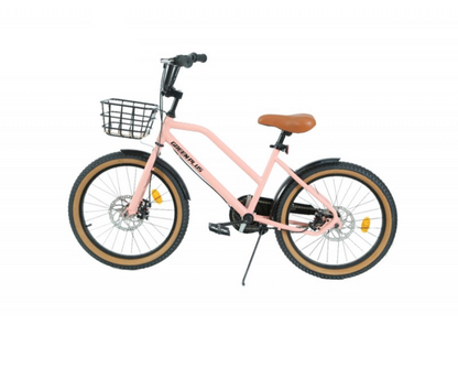 Bici city infantil 1x6v r-16 green plus rosa
