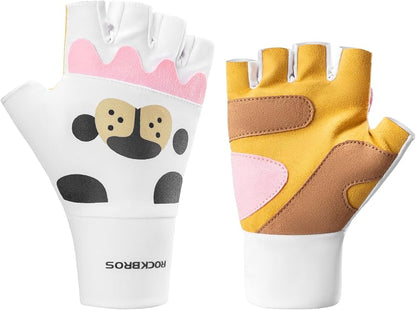 Guantes dedo corto rockbros infantil