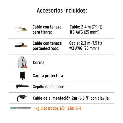 TRUPER EXPERT Soldadora inversora 200A 220V