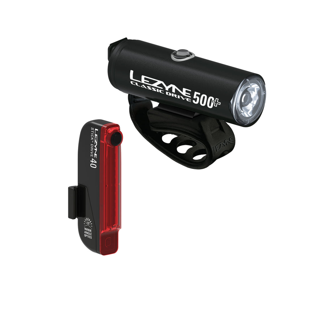 Kit de luces lezyne classic Drive 500+ / stick Drive
