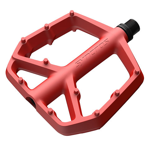 pedales SYNCROS SQUAM III nylon rojo