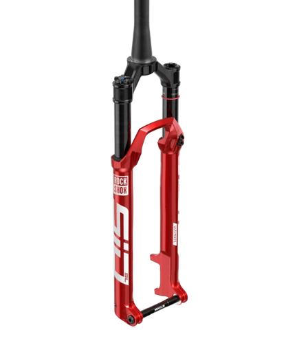 Suspensión rockshox SID  ultimate 3P 120mm r-29 de 1-1/8" x15mm rojo eléctrico E1