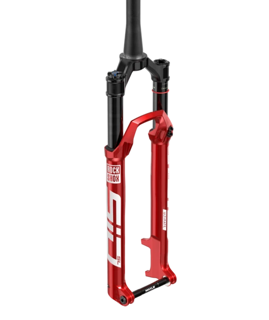 Suspensión rockshox SID  ultimate 3P 120mm r-29 de 1-1/8" x15mm rojo eléctrico E1
