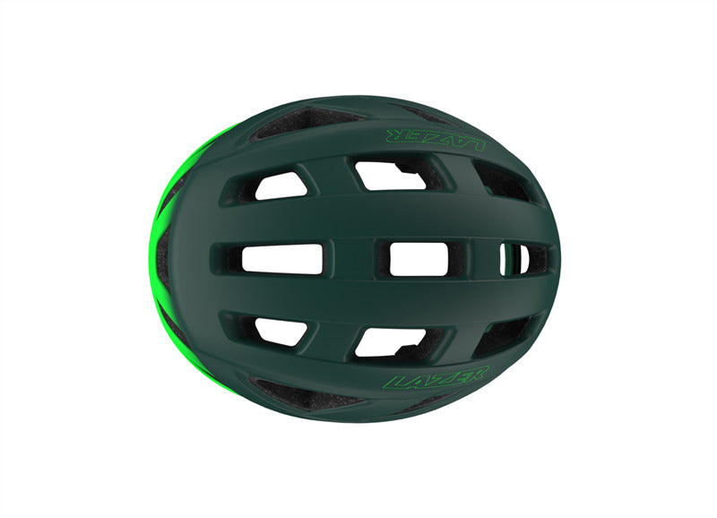 Casco Lazer TONIC kc negro verde musgo