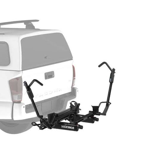 Rack   YAKIMA exo doubleup 2 bicis se coloca a soporte y luego tirón
