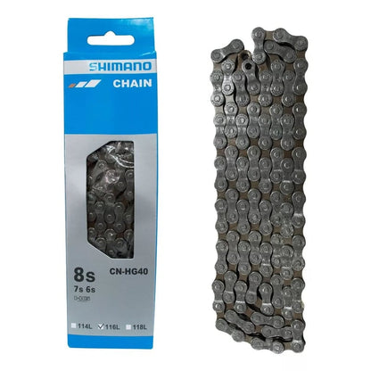 Cadena Shimano 6-7-8 pasos CN-HG40 116L