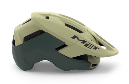 Casco MET TERRAE MIPS verde / aulado
