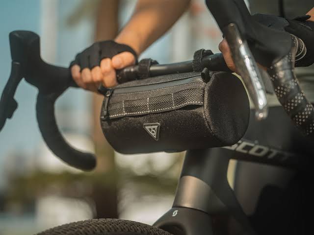 Bolsa Topeak para manubrio tubular slim negro