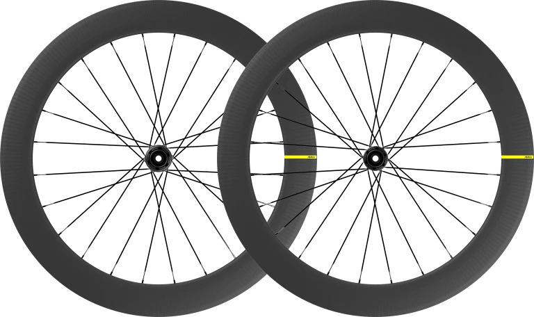 Par de rines MAVIC COSMIC SL 65 r700 de disco de carbono