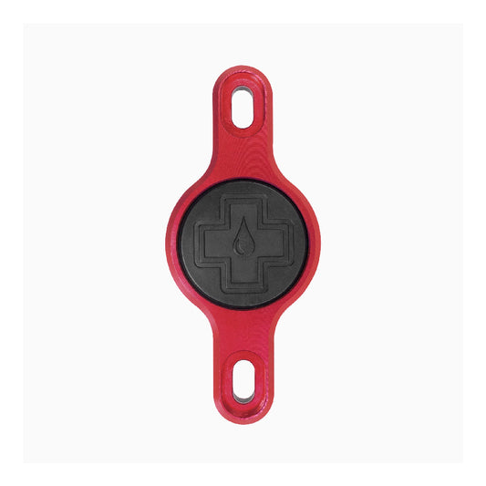 Muc off soporte para airTag en cuadro rojo