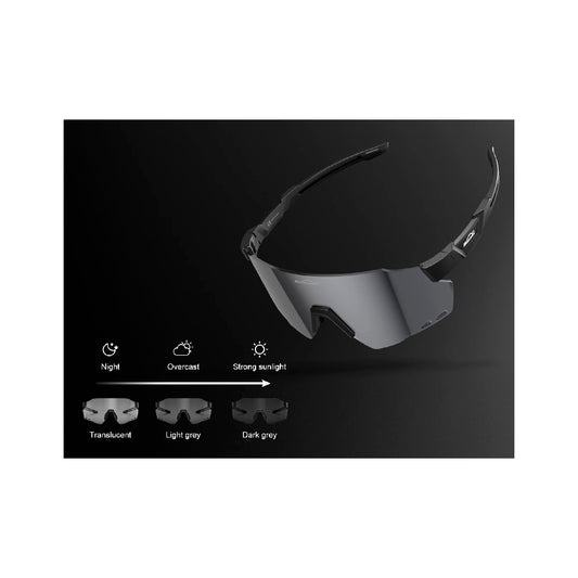 Lentes MagicShine fotocromáticos rojo
