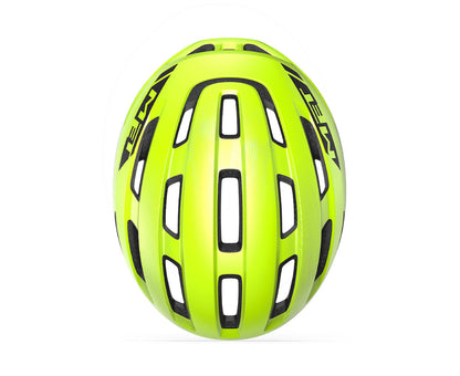 Casco MET miles MIPS verde fluo