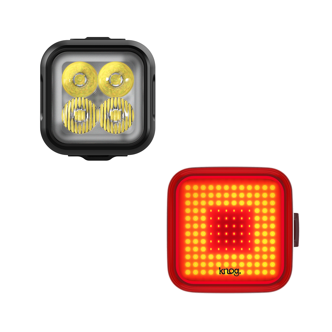 Kit de luces delantera y trasera BLINDER 900 y blinder square