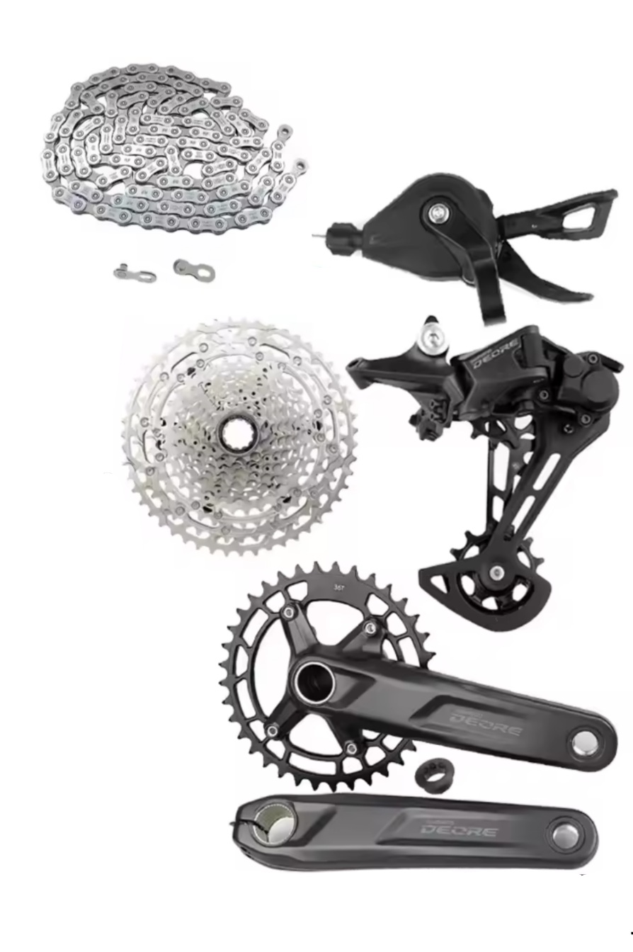 Transmision Shimano 1x12p full deore MS armada 32t x 10/51t