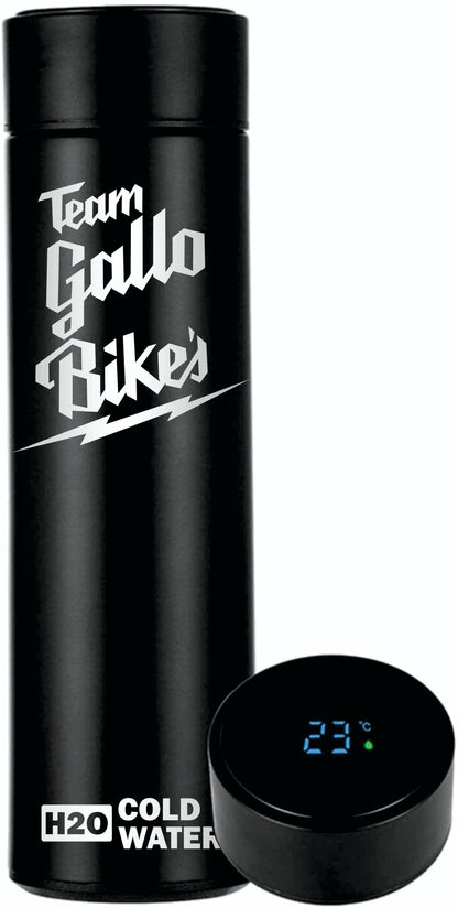 Termo de acero inoxidable merch Gallo Bike's / agua fría