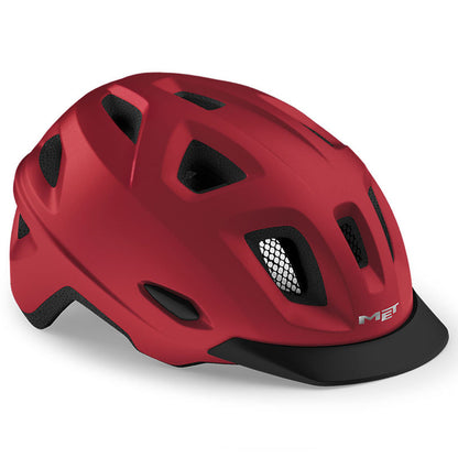 Casco MET MOBILITE con luz