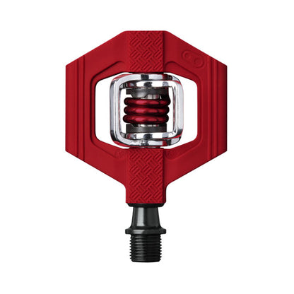 Pedales de grapa candy 1  Crankbrothers rojo