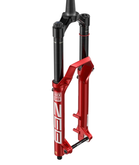 Suspensión rockshox ZEB ultimate  180mm r-29  x15mm rojo eléctrico A3
