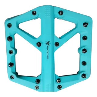 Pedales grandes de Nylon con pines Roda, sellado balero