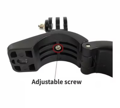 Base de Gopro para montura  en manubrio