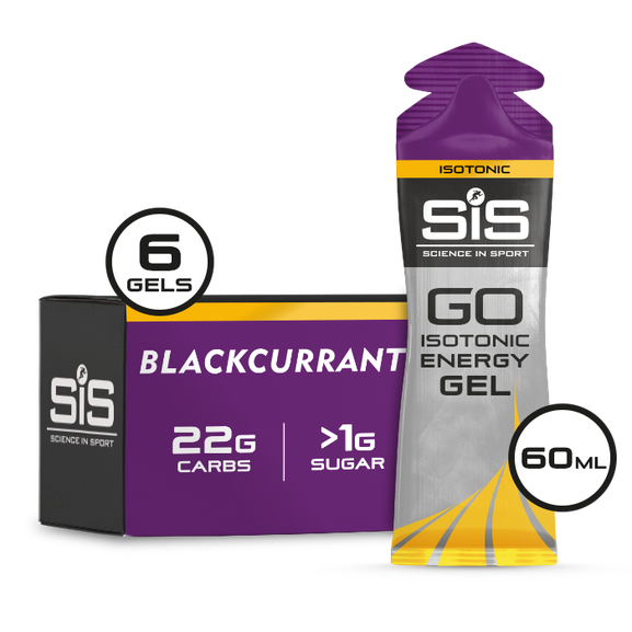 Gel SIS Go Energy gel sabor grosella de 60ml