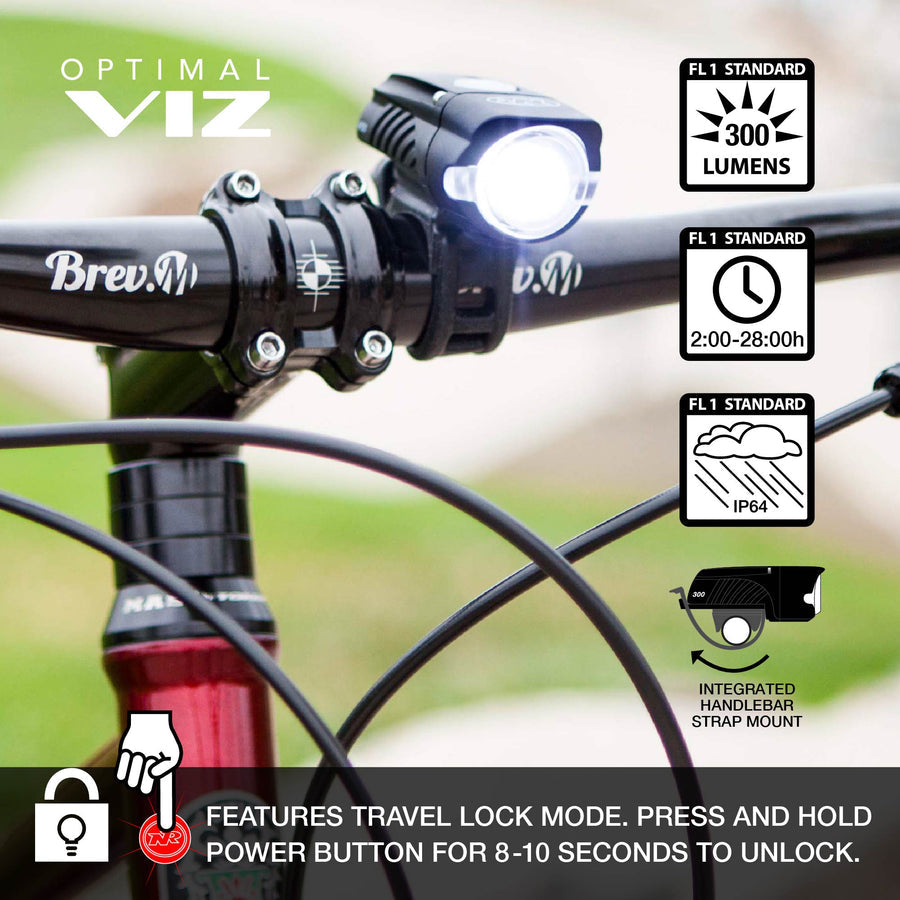 Kit de luces NiteRider Swift 300/ VMax 150