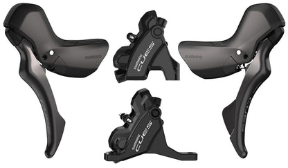 Set de  Dual hidráulico   con cáliper shimano cues ST BR-U6030 2x 10p