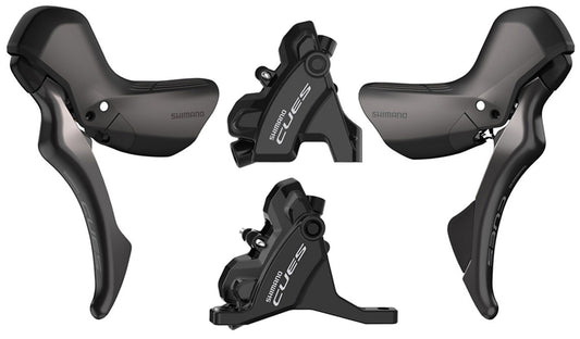 Set de  Dual hidráulico   con cáliper shimano cues ST BR-U6030 2x 10p