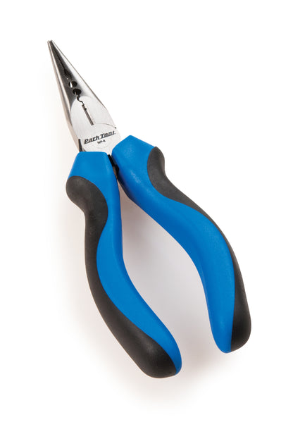 PARKTOOL pinza multiusos punta fina. corta, ajusta y extrae. Goma antiderrapante lp6