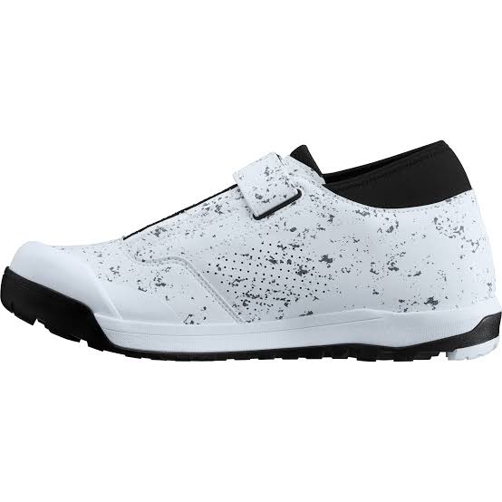 Zapatilla Shimano de grapa GE900 enduro / DH MTB blanco